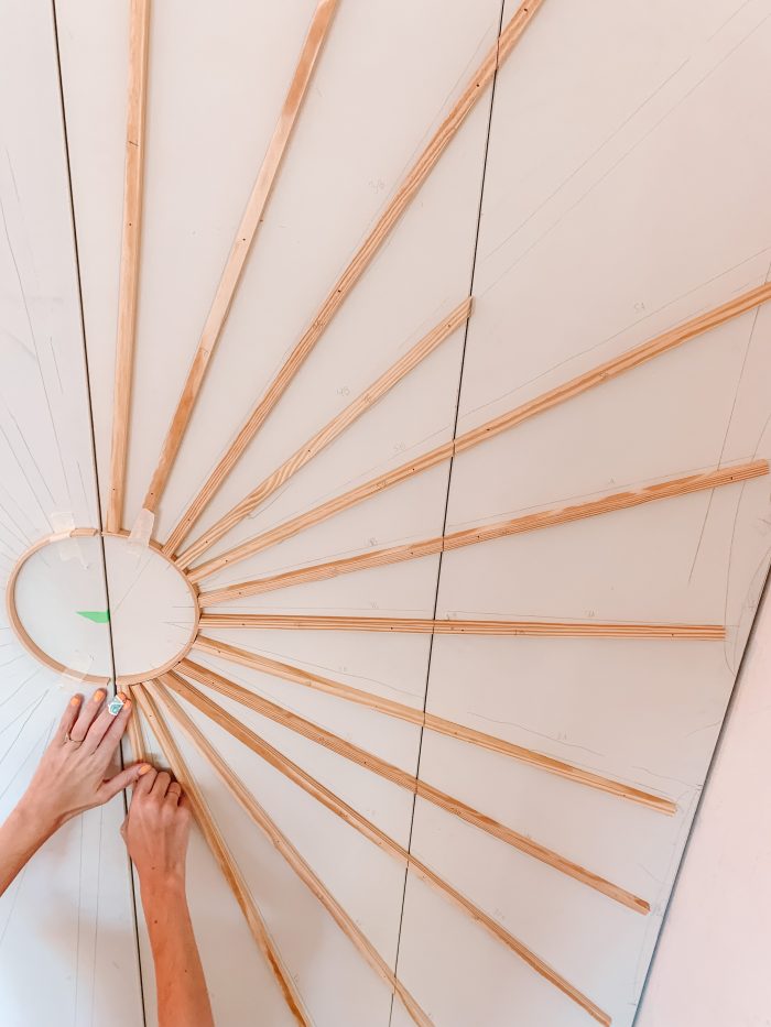 How To Make Sunburst Closet Doors