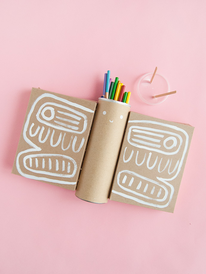 cardboard butterfly