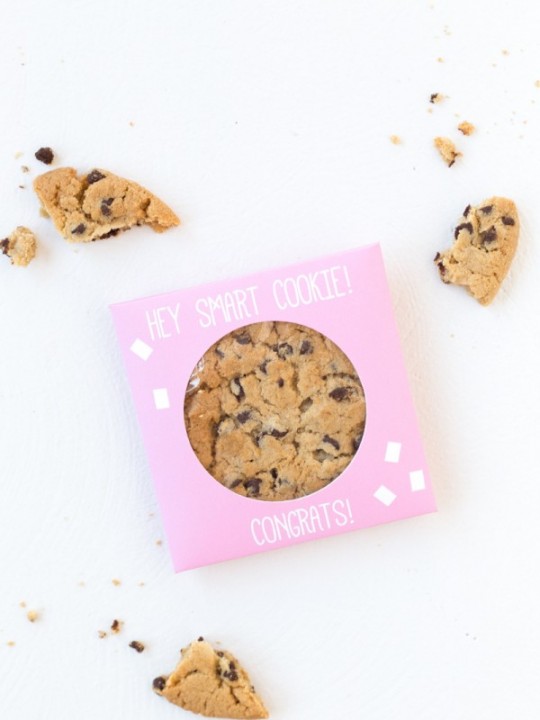 DIY Smart Cookie Graduation Party Favors