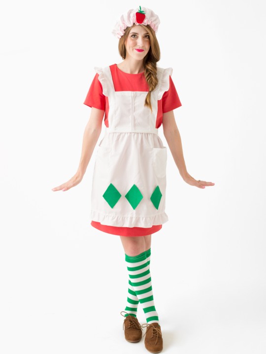Easy DIY Strawberry Shortcake Costumes