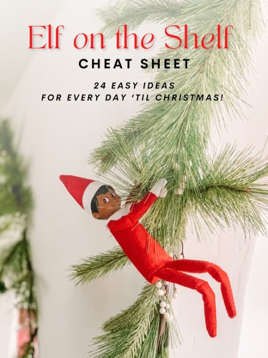 Elf on the Shelf Cheat Sheet