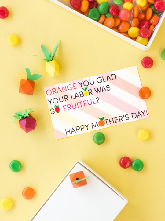 “Fruitful” Mother’s Day Free Printables