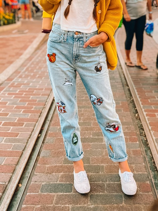 Disney Denim: Our Mommy & Me Halloween Disney Patches!