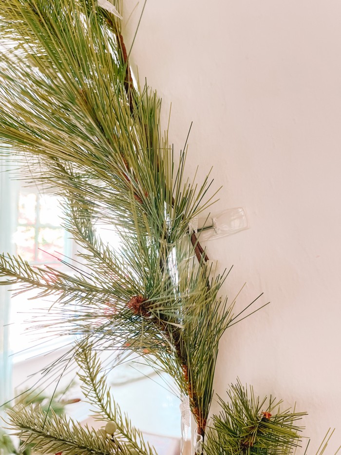 garland on arch