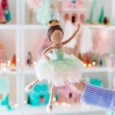 Needle Felted Doll Tutorial: How To Make A Sugar Plum Fairy