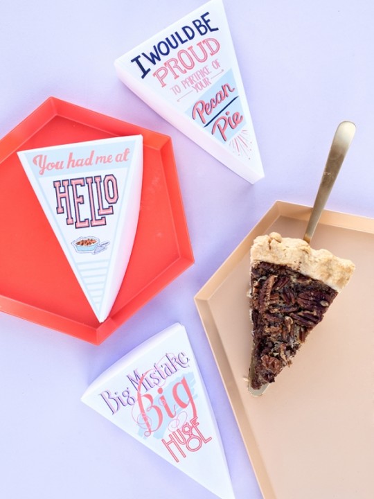 You Had Me At Hello: Leftover Pie Labels (+ A Pecan Pie Recipe!)