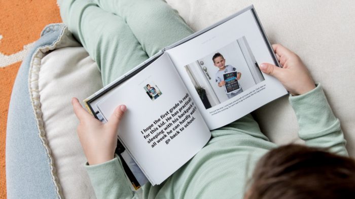 Personalized photo book, perfect for grandparents!