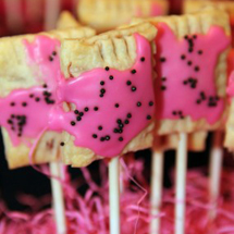Pink & Black Bridal Shower Dessert Bar + A Printable!