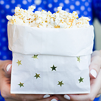 DIY Popcorn Bags