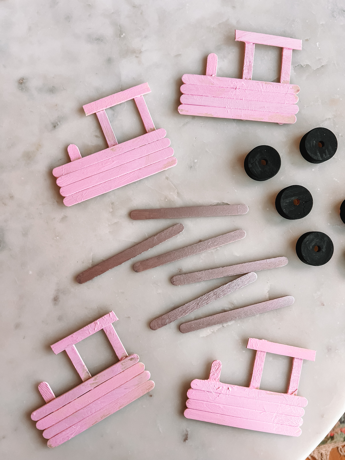 popsicle stick train parts